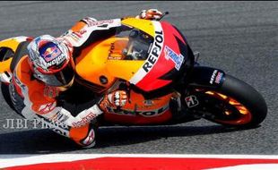 MOTOGP 2013 : Tes Perdana Stoner Direcoki Hujan