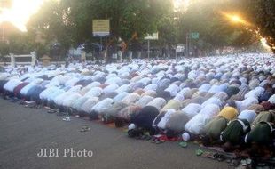 Lebaran 2013 : Presiden SBY Salat Id di Masjid Istiqlal