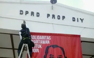 Aksi Solidaritas Wartawan Untuk Udin