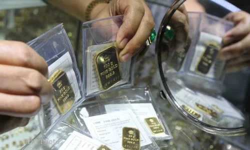 HARGA EMAS : Emas PT Pegadaian Turun Rp20.000 Per 5 Gram 