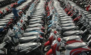 PAJAK DAERAH : Dua Bulan Terakhir, Penjualan Sepeda Motor di Jogja Turun