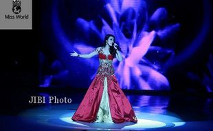 MISS WORLD 2013 : Ssst, Vania Larissa Ternyata Juara Miss World Talent Final 2013