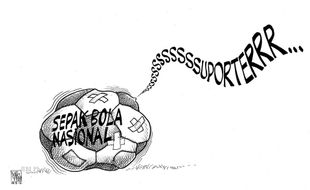 KARIKATUR : SEPAKBOLA NASIONAL