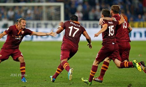 SERI-A ITALIA : Napoli Imbang, AS Roma Naik ke Puncak 