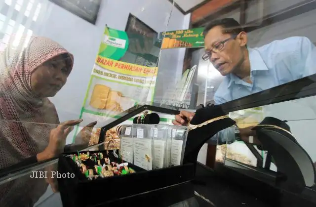 Harga Emas Pegadaian Fluktuatif, Cek Daftarnya Hari Ini