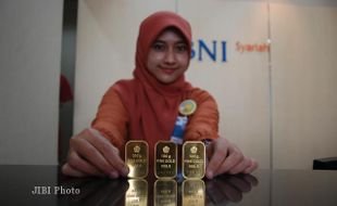 HARGA EMAS TURUN