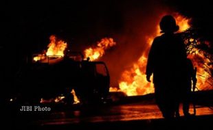 KEBAKARAN MAGELANG : Pasar Burung Terbakar, Pedagang Tewas Mengenaskan