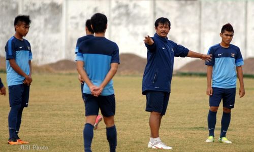 JELANG TIMNAS INDONESIA U-19 VS LAOS U-19 : Main di GBK, Garuda Muda Tak Grogi