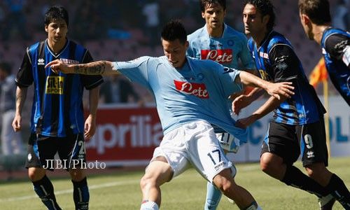 NAPOLI 2-0 ATALANTA : Gol Higuain-Callejon Bikin Napoli Tetap di Puncak Klasmen