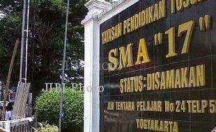 POLEMIK SMA 17 JOGJA : Perusak SMA “17” Belum Ditahan