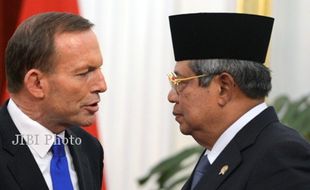 SBY Tegaskan Posisi Papua Kepada Abbott