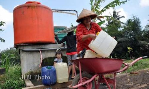 Sumur Bor di Prambanan Tak Menjangkau Semua Permukiman