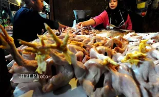 Harga Kebutuhan Pokok di Bantul Stabil, Daging Ayam Rp32.000