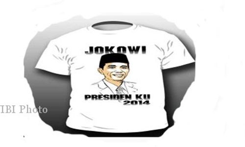 Diproduksi di Jogja, Kaus Jokowi For President Dipesan Ribuan Orang