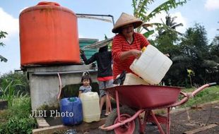 KEKERINGAN KLATEN : Droping Air Bersih Dijadwalkan Setiap Hari