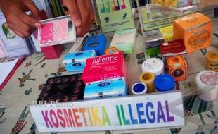 Kosmetik dan Obat Tradisional Serbu Jateng, 342 Item Disita di Solo