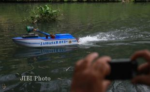 Mahasiswa UGM Rancang Kapal Robot Pengintai