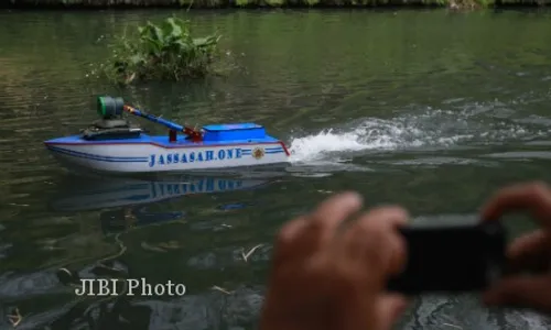 Mahasiswa UGM Rancang Kapal Robot Pengintai