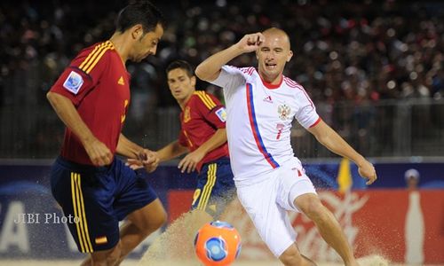 PIALA DUNIA SEPAK BOLA PANTAI : Rusia Pertahankan Mahkota Juara