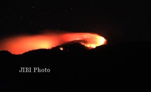 KEBAKARAN MERBABU : Merbabu Kembali Terbakar, Diduga dari Api Unggun Pendaki