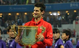 TENIS CHINA OPEN: Bungkam Nadal, Djokovic Juara 