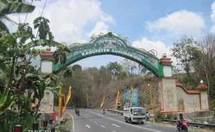 Lampu Tugu Selamat Datang Mati