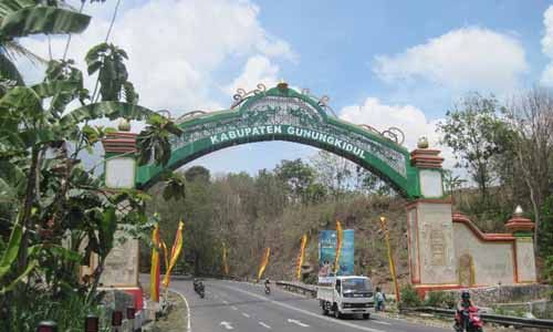 Lampu Tugu Selamat Datang Mati