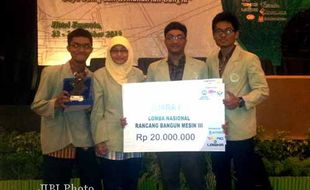 UGM Juara 1 Lomba Rancang Bangun Tingkat Nasional