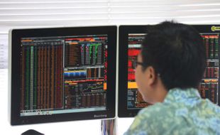 BURSA SAHAM HARI INI : IHSG Bergerak Melemah 12,56 Poin