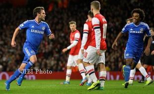 PIALA LIGA : Chelsea Bungkam Arsenal 2-0 di Emirates