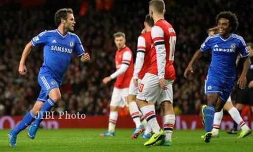 PIALA LIGA : Chelsea Bungkam Arsenal 2-0 di Emirates