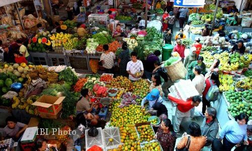 Pedagang di Pasar akan Dikelompokkan Berdasarkan Jenis Dagangannya