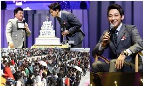 Rain Gelar Jumpa Fans Pertama Setelah Wamil