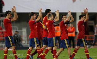 Kualifikasi Piala Dunia 2014 : Spanyol Tinggal Butuh Satu Poin