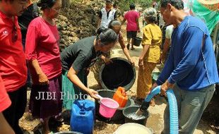 Musim Kemarau Ini, Bantul Sudah Droping Air Bersih 38 Tangki 