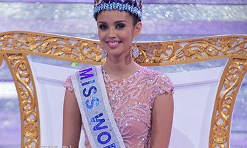 MISS WORLD 2013 : Megan Young Diterima Hangat di DPR Filipina