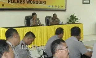 Polres Wonogiri Bentuk Pakta Integritas