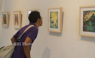 PAMERAN ILUSTRASI BUKU : Kisah Kesungguhan Sriti Wani Mencari Pengalaman Hidup