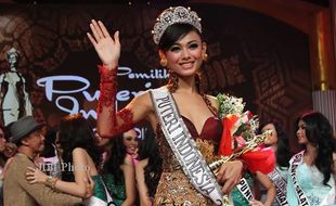 Putri Indonesia Bawa Gaun Reog Ponorogo ke Ajang Miss Universe