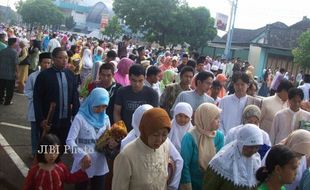 IDUL FITRI 1435 H : 2.500 Masjid di Boyolali Gelar Salat Id