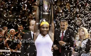 WTA TENNIS CHAMPIONSHIP : Taklukkan Lina di Istanbul, Serena Melangkapi Dominasi Tenis Wanita