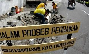 Dinas Ketertiban Akui Tak Bisa Gelar Penertiban Trotoar Jogja Sendirian