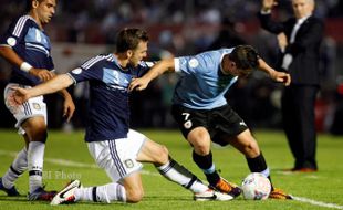 Kualifikasi Piala Dunia 2014: Kalahkan Argentina, Uruguay Tetap Jalani Play-off