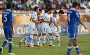 FIFA WORLD CUP U-17 : Kalahkan Italia 1-2, Uruguay Juarai Grup B