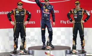 GP F1 KOREA : Sukses Kuasai Sirkuit Yeongam, Vettel Juara