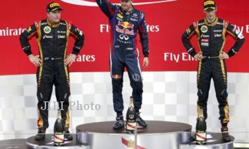 GP F1 KOREA : Sukses Kuasai Sirkuit Yeongam, Vettel Juara