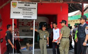 EKSEKUSI LAHAN BEKAS GEDUNG BIOSKOP KARTASURA