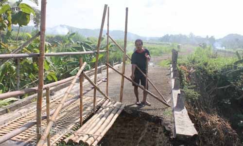 Perbaikan Jembatan Kali Coplok Bisa Lewat APBDP 