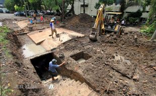 Rembesan Air Belum Tertangani Hambat Restorasi Bungker Balai Kota Solo