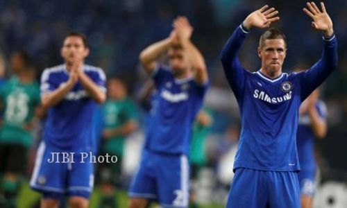 JELANG CHELSEA VS SCHALKE 04 : Cedera Paha, Torres Absen Lawan Schalke